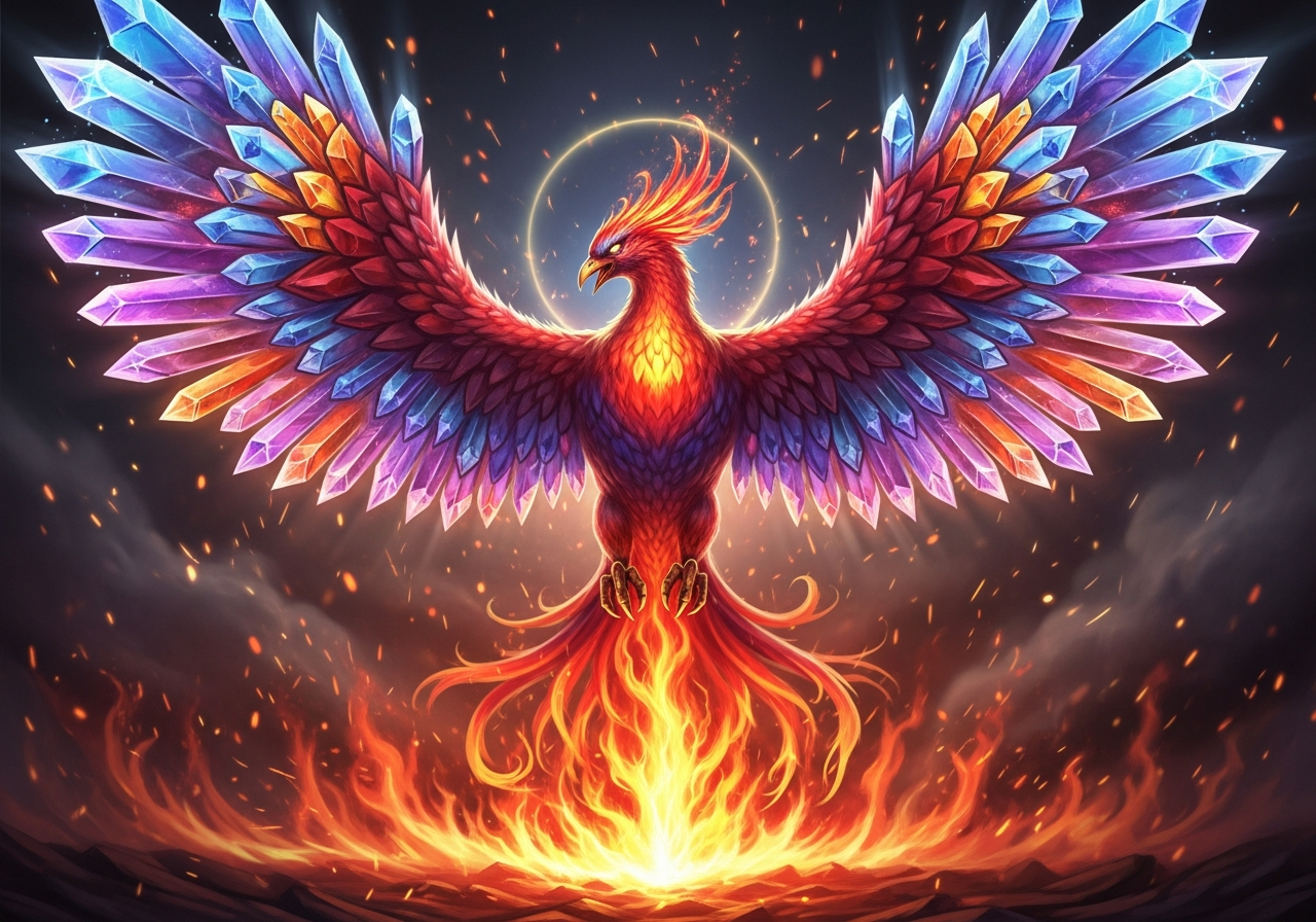 A tree growing stronger despite storms, symbolizing antifragility