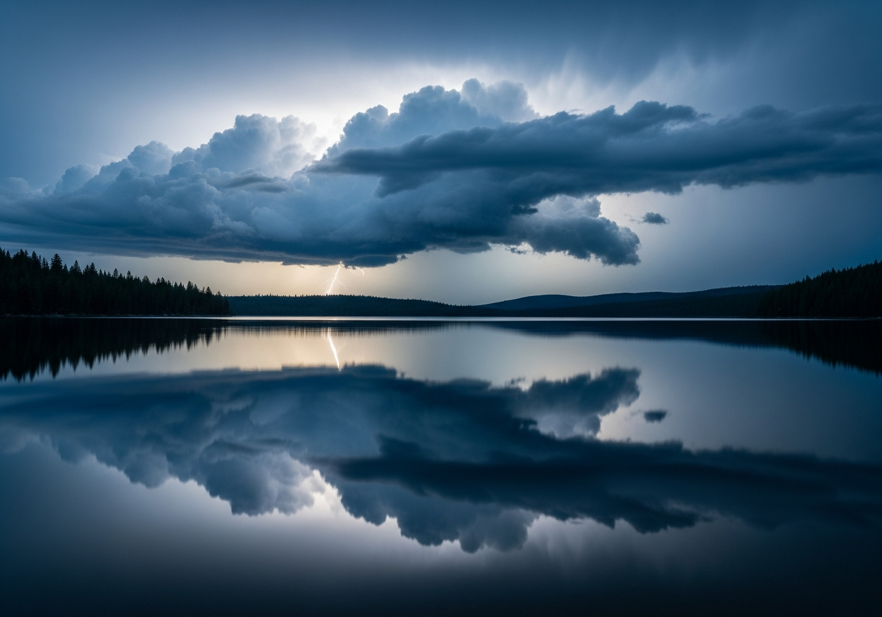 A serene person in meditation surrounded by swirling emotions they've mastered