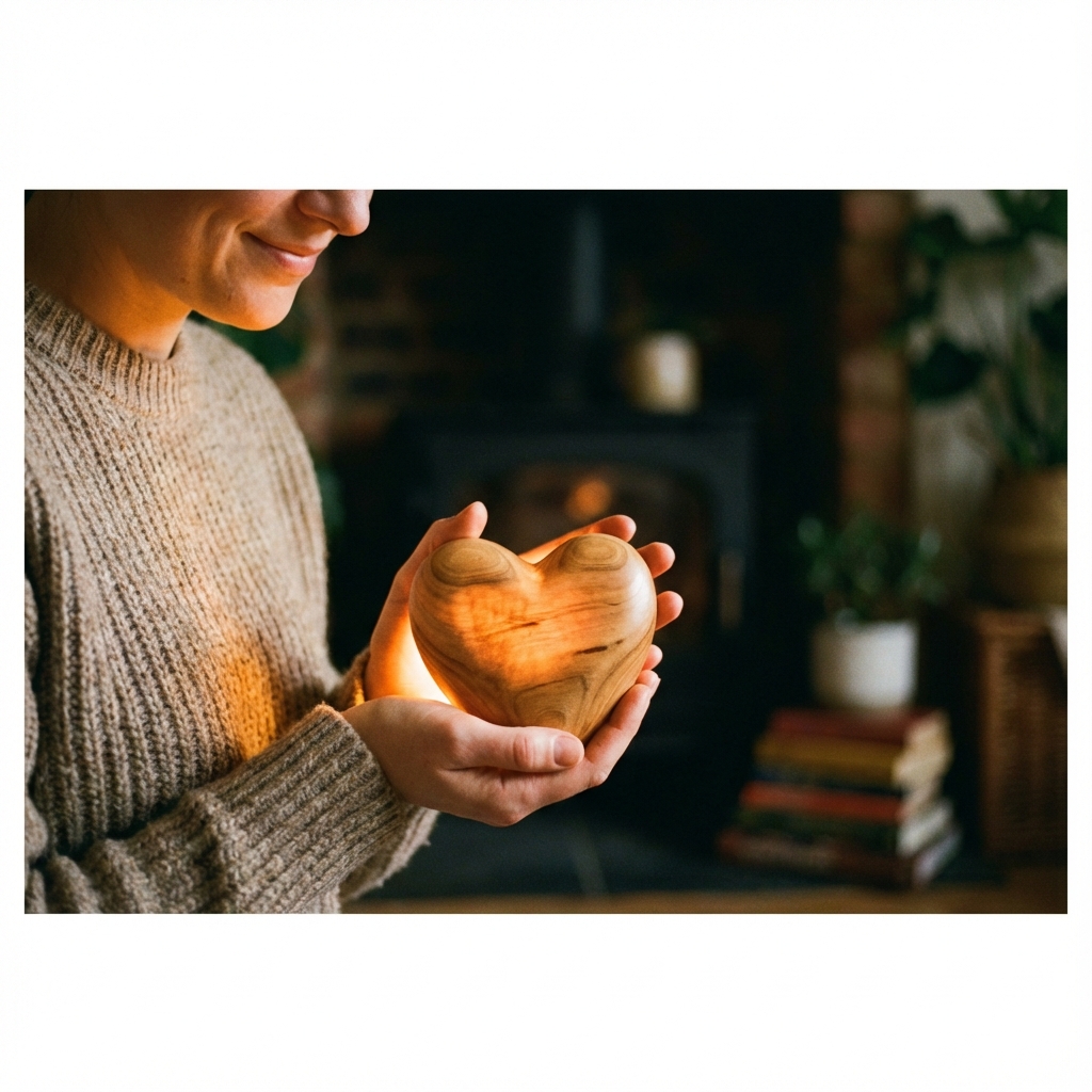 A grateful heart representing appreciation